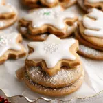 Soft Gingerbread Cookies with Maple Glaze