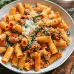 Creamy Italian Sausage Rigatoni Recipe