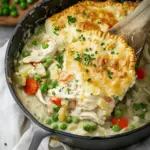Crustless Chicken Pot Pie Recipe
