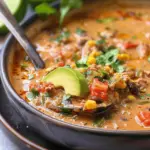 High Protein Creamy Taco Soup