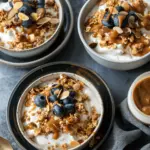 Greek Yogurt Bowls with Almond Butter