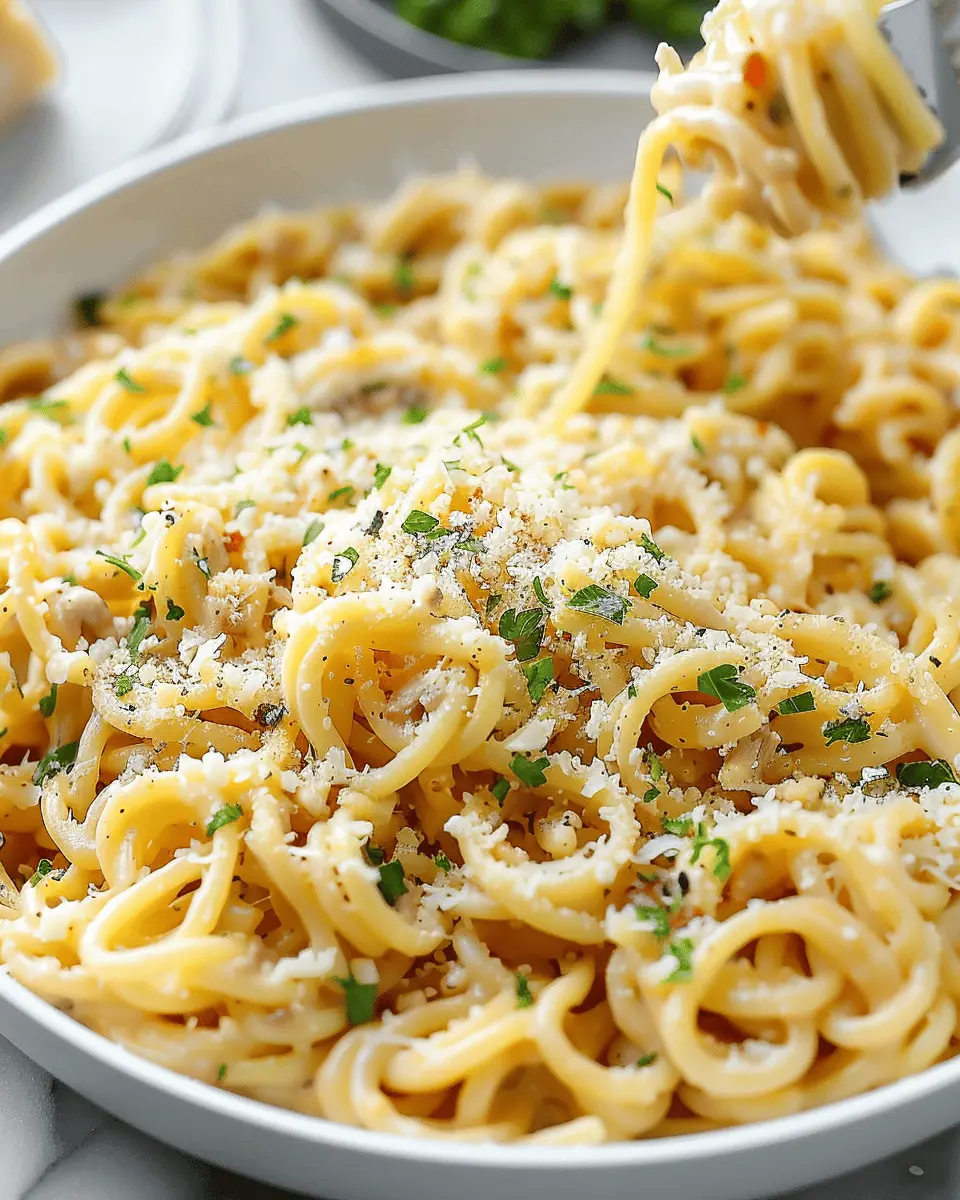 One-Pan Butter Parmesan Pasta: Quick and Indulgent Comfort Meal