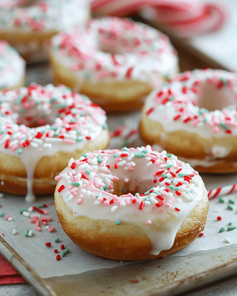 Baked Peppermint Donuts: The Best Festive Treat for Home Cooks