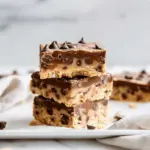 Healthy No Bake Cookie Dough Bars