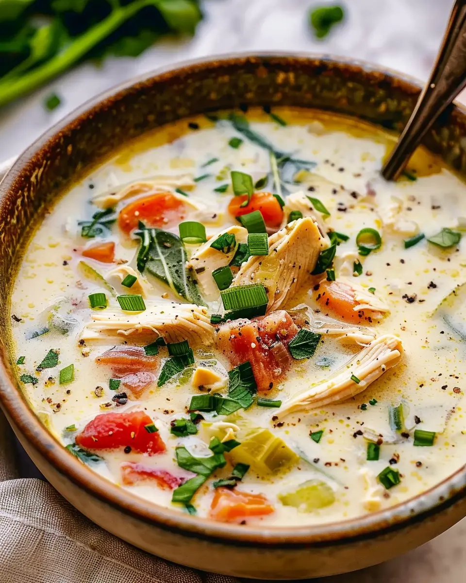 Creamy Crack Chicken Soup with Turkey Bacon: Cozy Comfort Food