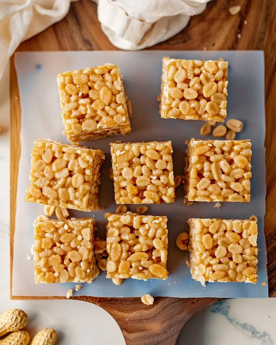 Peanut Butter Rice Crispy Treats: Easy, Irresistibly Indulgent Snack