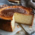 Loaf Pan Basque Cheesecake Recipe