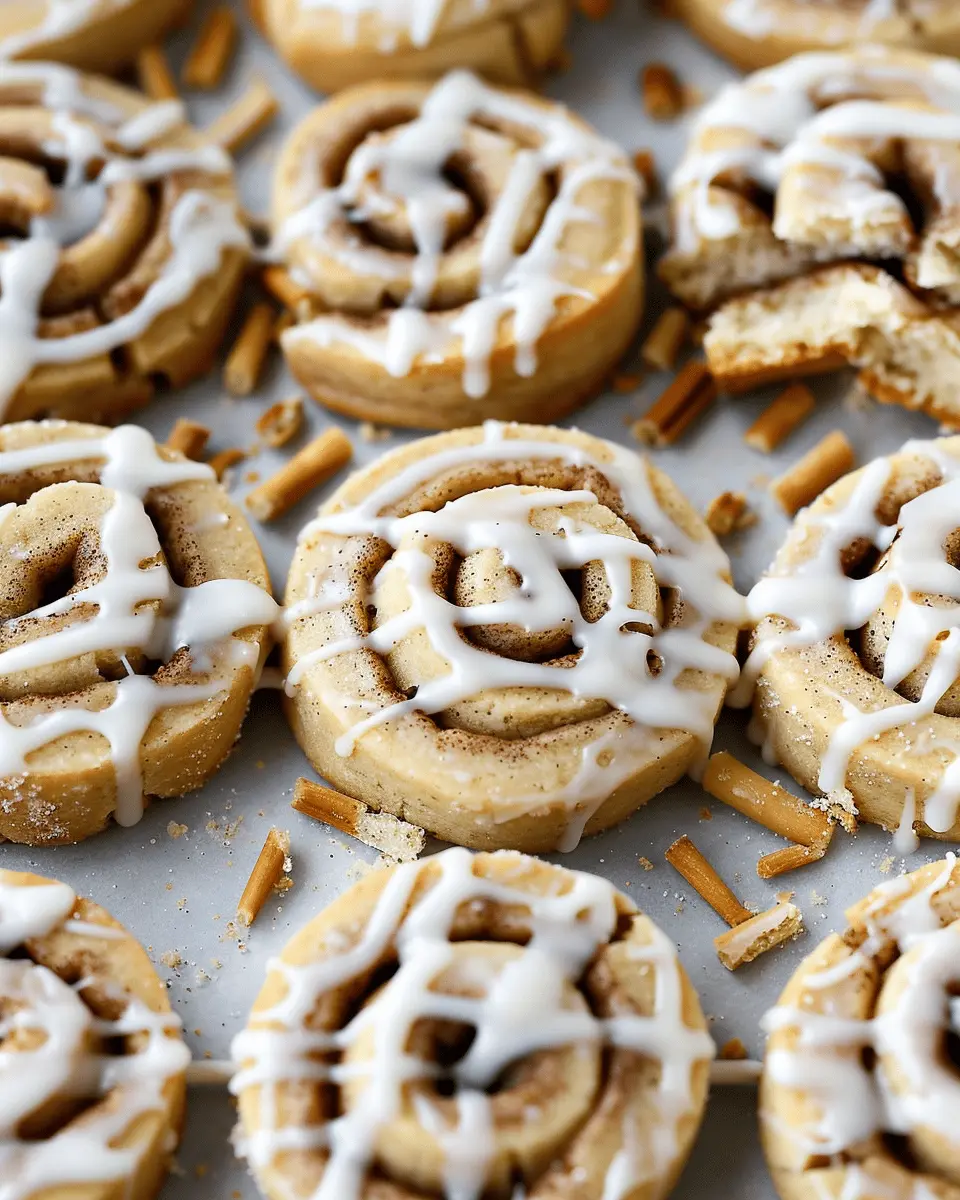 Irresistible Cinnamon Roll Cookies
