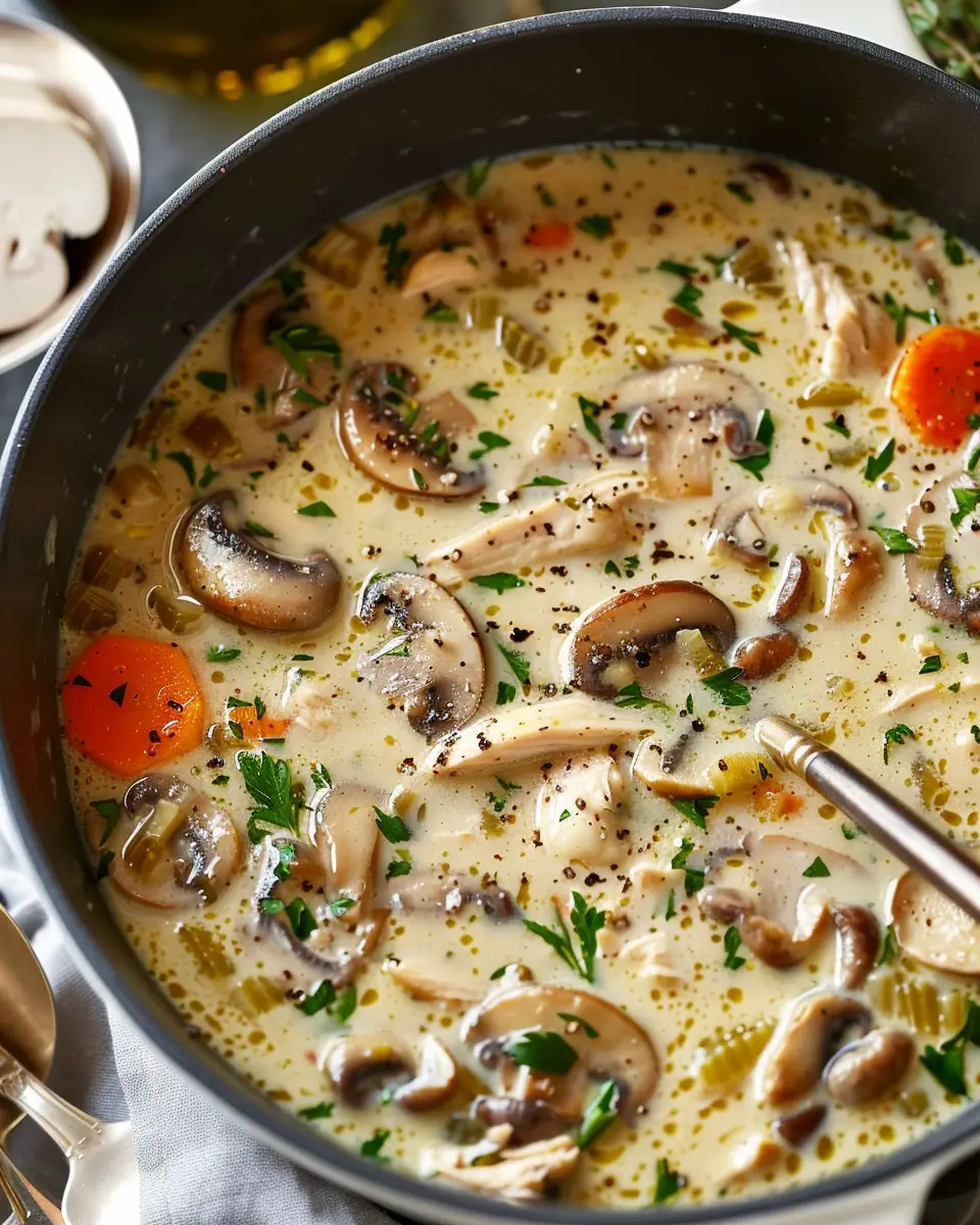 Chicken Mushroom Soup: A Cozy, Creamy Delight for Everyone