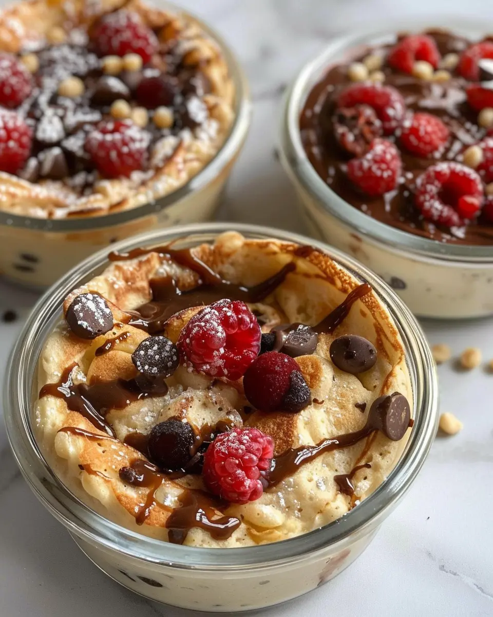 Baked Protein Pancake Bowls: The Best Healthy Breakfast Delight