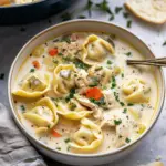 Creamy Chicken Tortellini Soup
