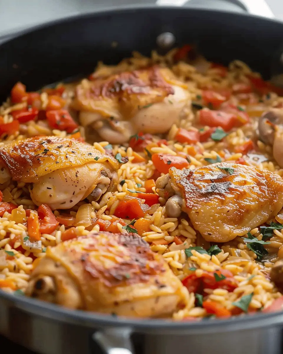 One Pot Chicken Orzo: A Cozy, Easy Meal for Any Night
