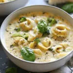 Creamy Broccoli Tortellini Soup