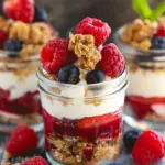 Quick No-Bake Berry Parfait with Yogurt Recipe