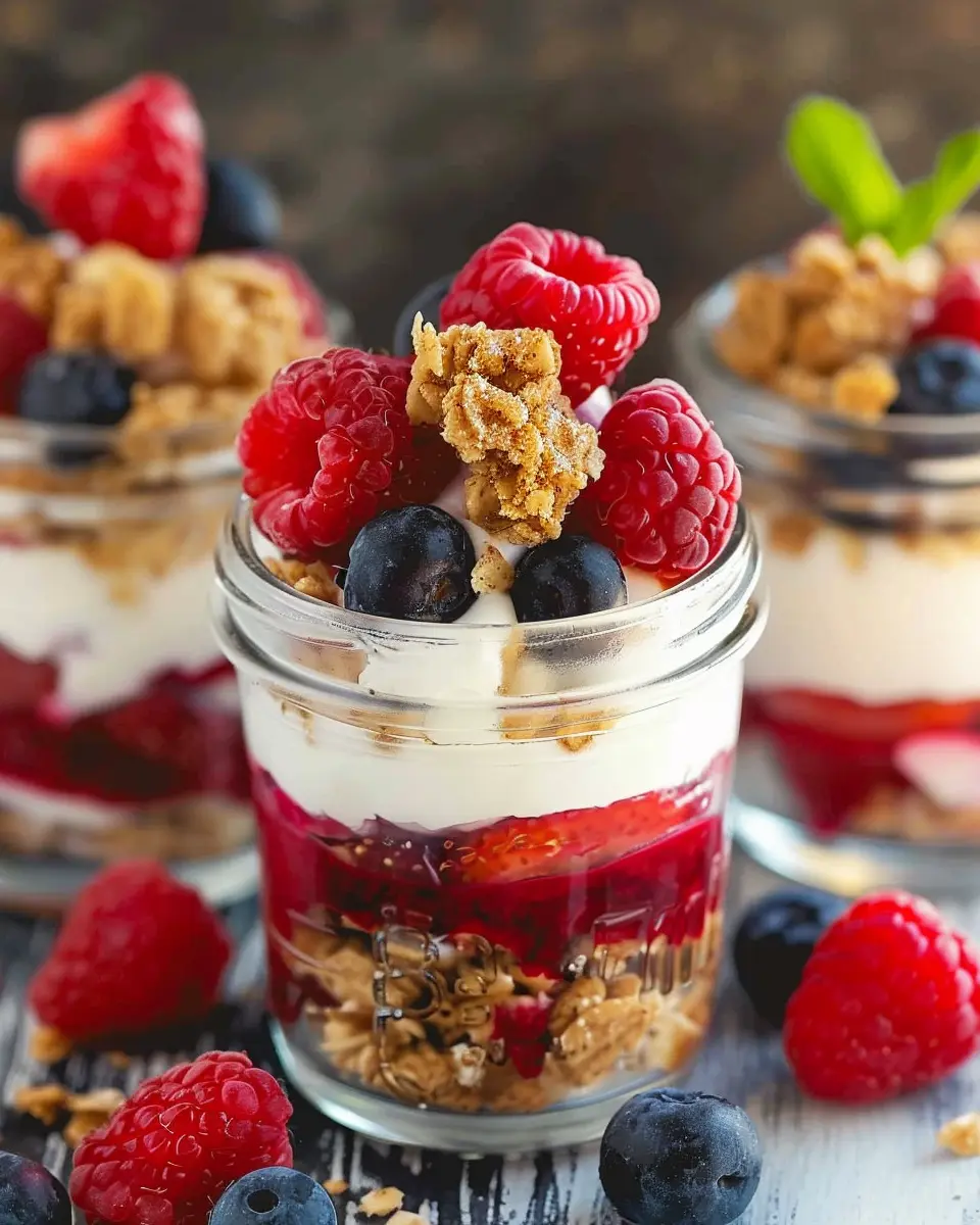 Quick No-Bake Berry Parfait: A Delicious Yogurt Delight
