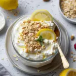 Lemon Cheesecake Overnight Oats Recipe