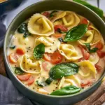 Creamy Vegetable Tortellini Soup
