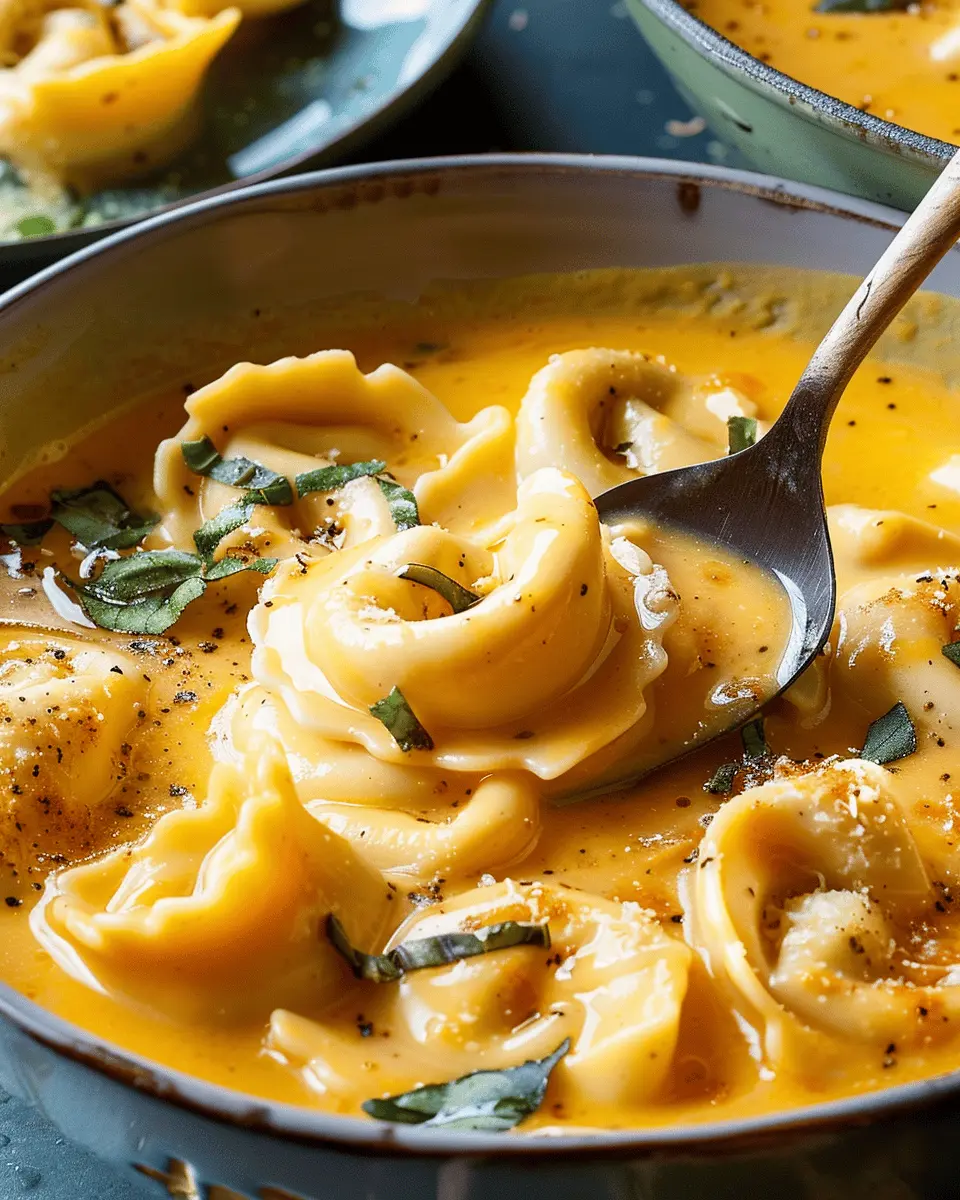 Creamy Pumpkin Tortellini Soup: A Cozy, Indulgent Delight