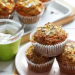 CARROT APPLE & CHIA MUFFINS