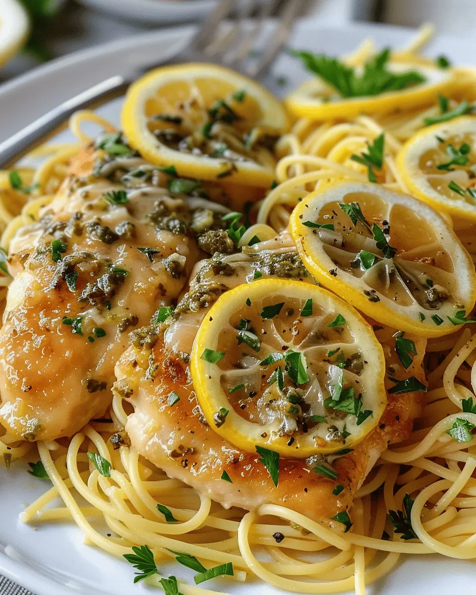 Chicken Piccata Pasta: A Delightful Twist for Home Chefs