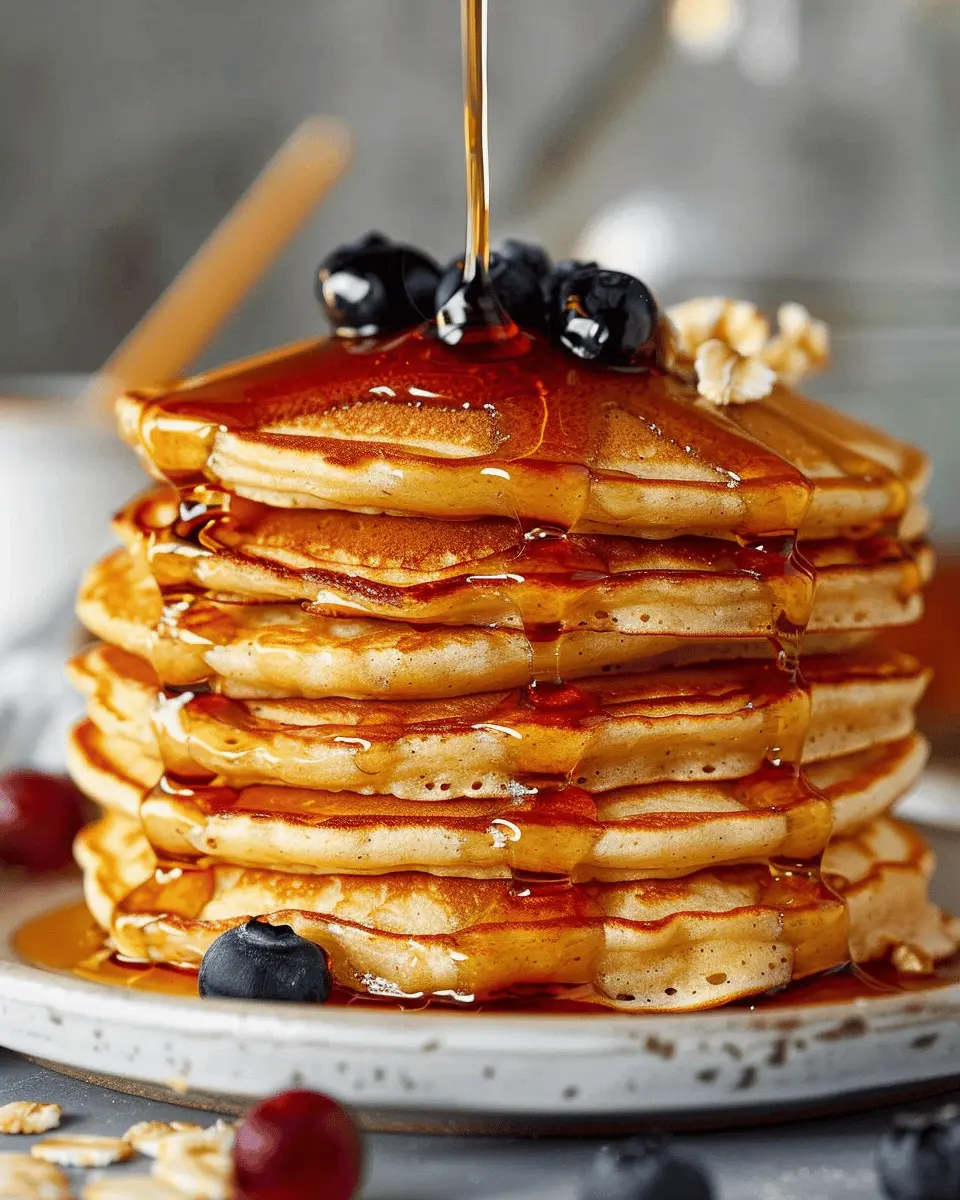 Oat Flour Pancakes: Light & Fluffy Treats for Easy Mornings