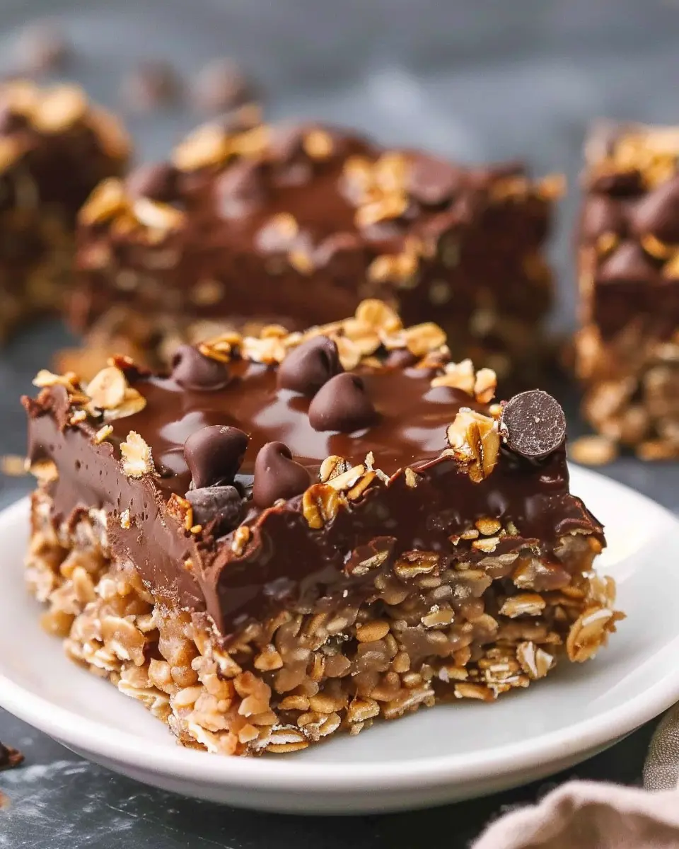 No-Bake Chocolate Oatmeal Bars: The Indulgent Treat You Need