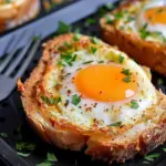 Air Fryer Baked Eggs With Cheese