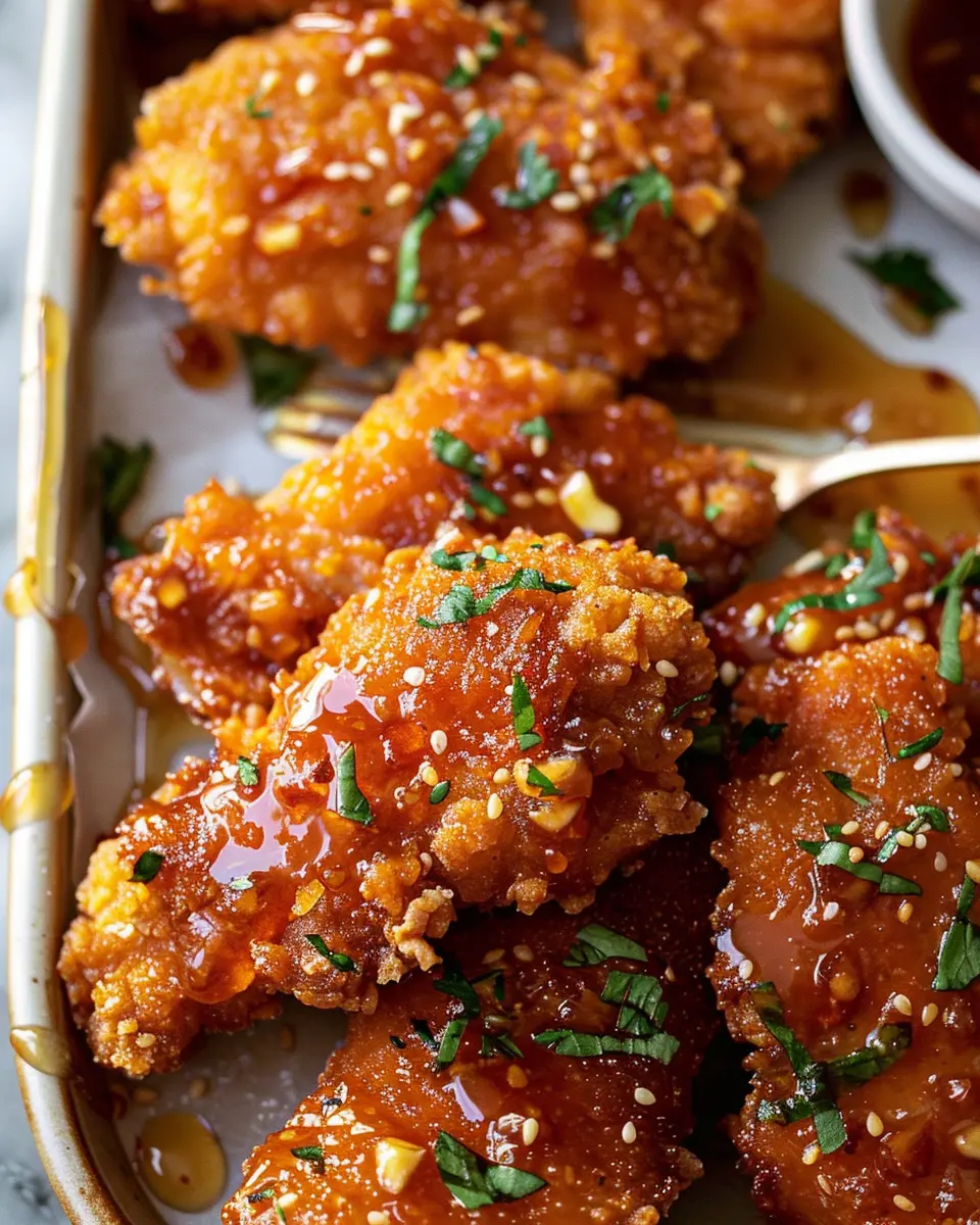 Baked Crunchy Hot Honey Chicken: A Juicy Twist for Dinner