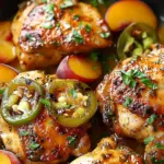 Jalapeno Peach Chicken