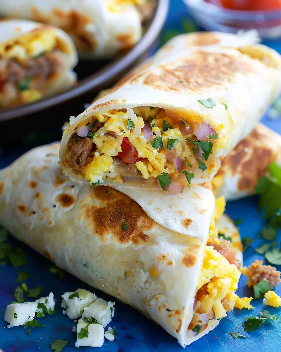 Make-Ahead Breakfast Burritos: Easy, Delicious, and Nutritious
