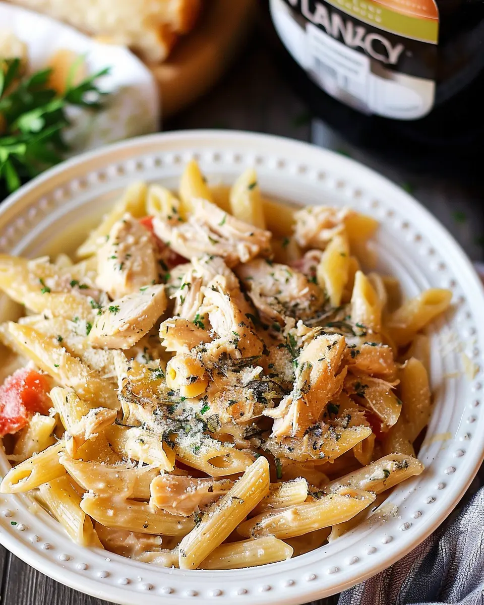 Slow Cooker Olive Garden Chicken Pasta: Easy &amp; Delicious Comfort Food