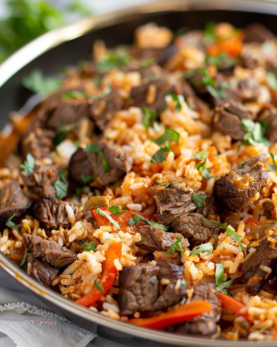 Steak Queso Rice: Indulgent Comfort Food for Your Family