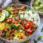 Easy Taco Rice Bowl