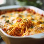 Irresistible Spicy Southern Chicken Spaghetti Casserole