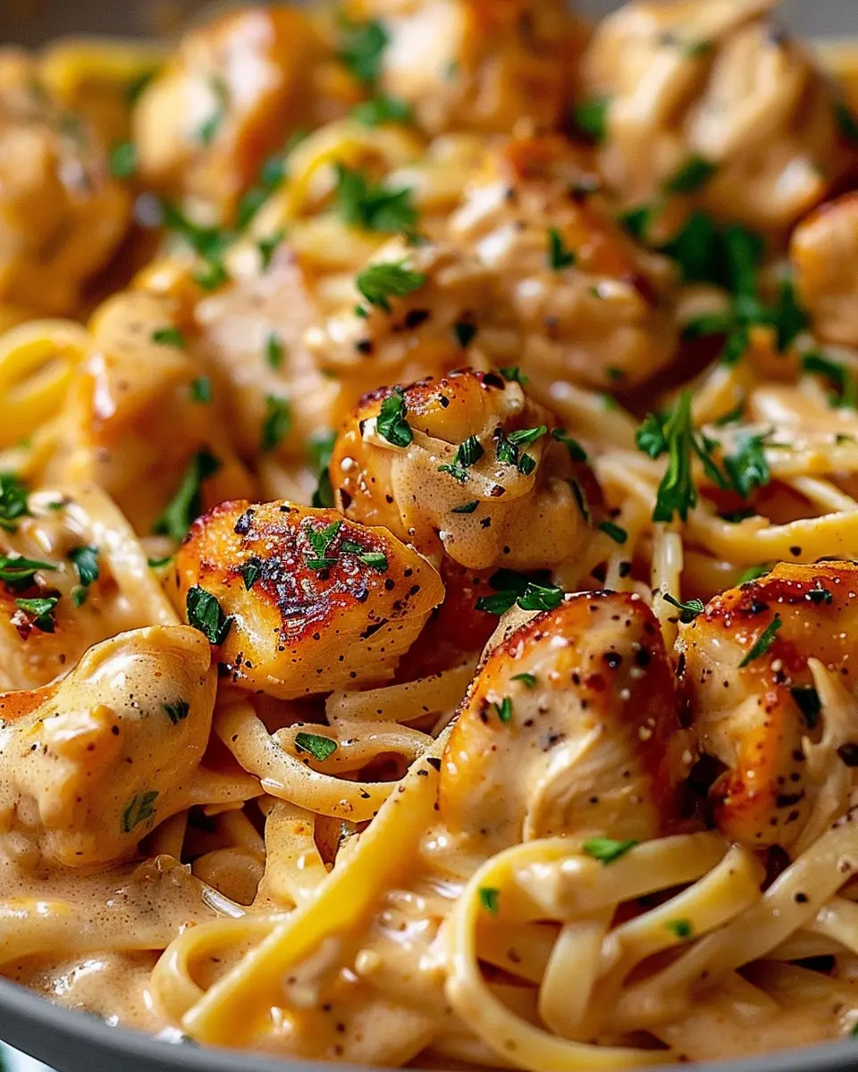 Cowboy Butter Chicken Linguine