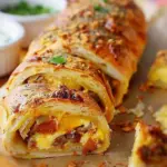 Breakfast Stromboli