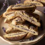 Lavender Biscotti Cookies