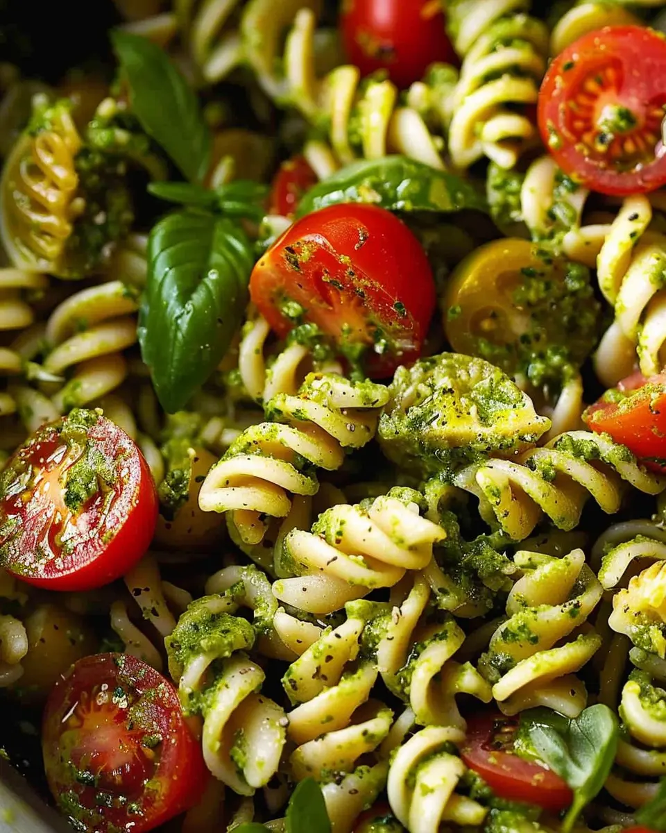 Pesto Pasta Salad with Turkey Bacon: The Best Easy Recipe