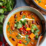 Sweet Potato and Chili Soup