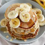 Favorite Banana Oatmeal Pancakes