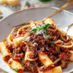 Mushroom bolognese