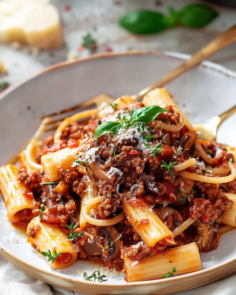 Mushroom Bolognese: A Hearty, Easy Twist on Classic Comfort Food