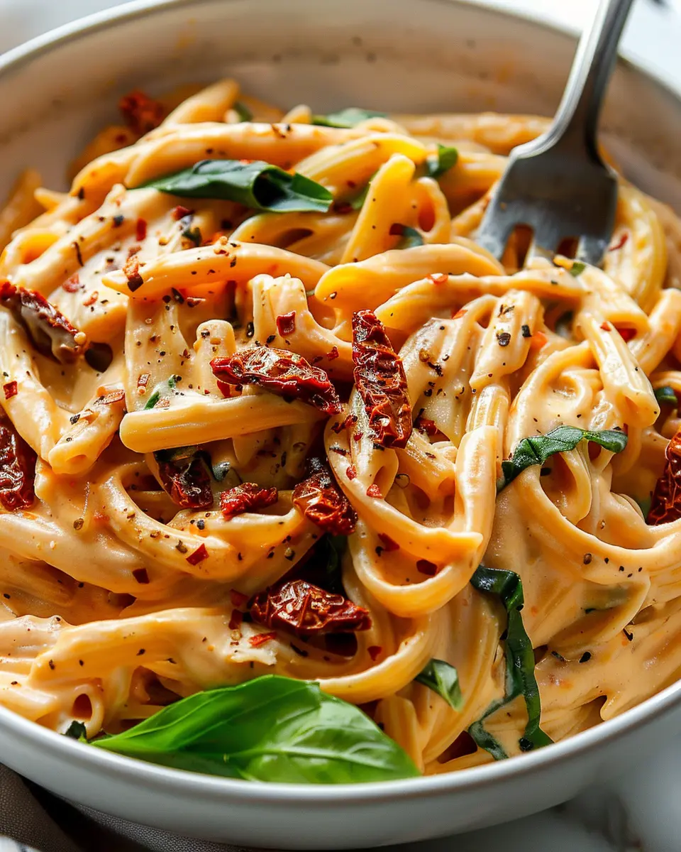 Vegan Creamy Sun Dried Tomato Pasta Recipe: A Deliciously Indulgent Meal
