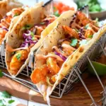 Air Fryer Bang Bang Shrimp Tacos