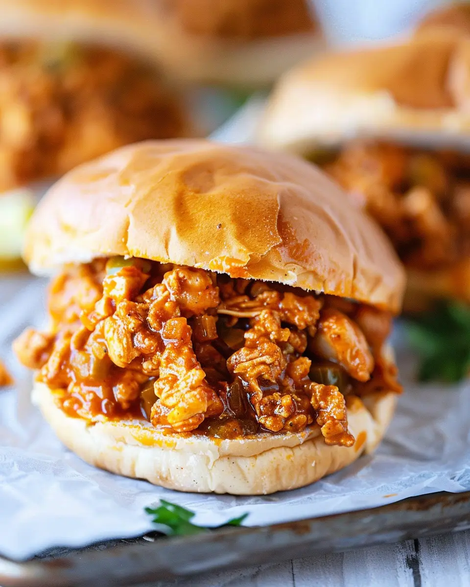 Cajun Chicken Sloppy Joes: A Delicious Twist on Comfort Food