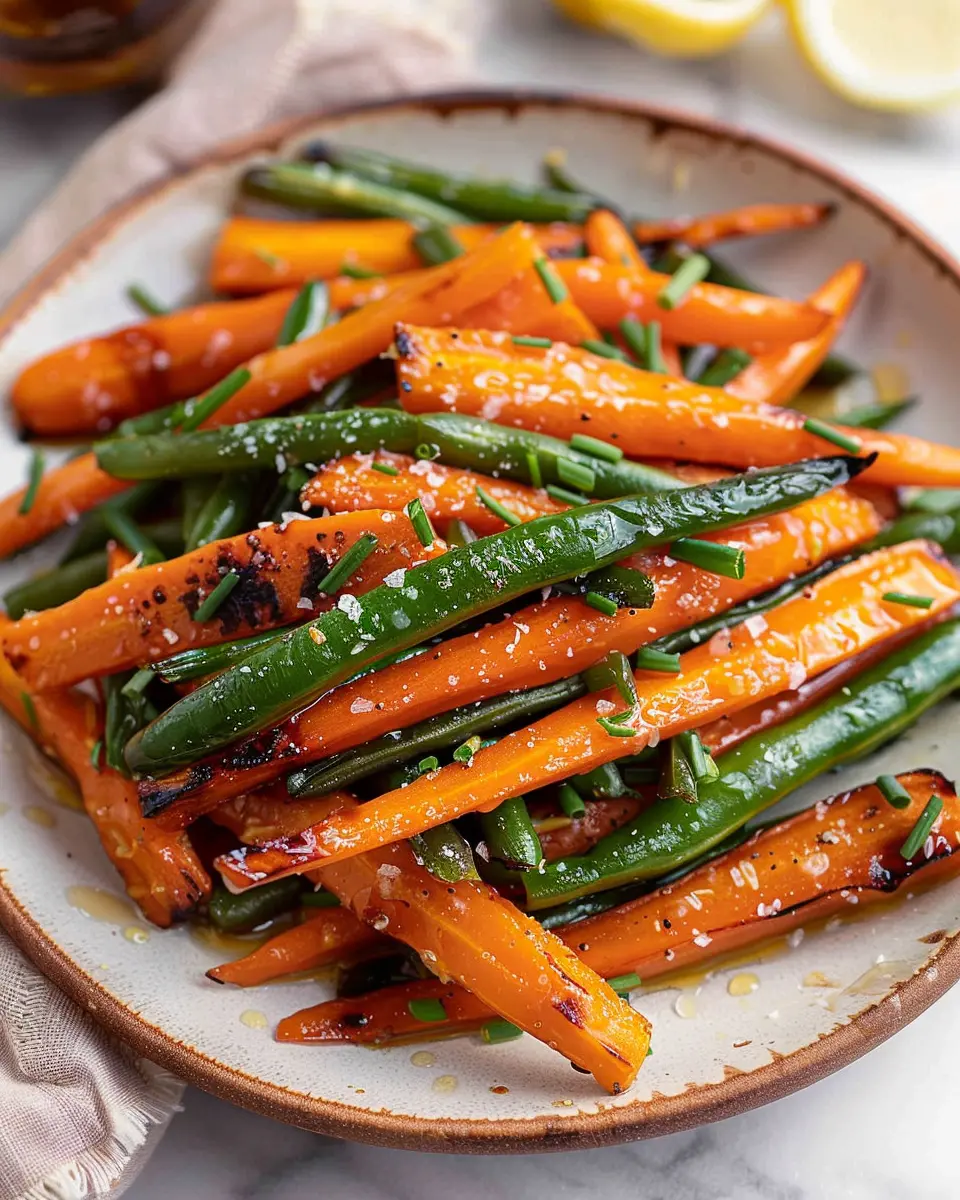 Honey Glazed Carrots &amp; Green Beans: A Simple, Delicious Side Dish