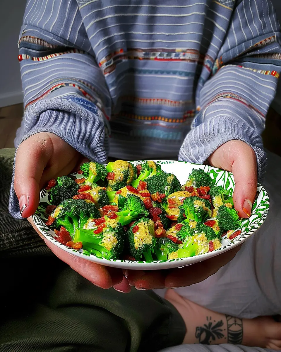 Broccoli With Garlic Sauce: A Delicious Twist with Turkey Bacon