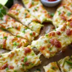 Cheesy Zucchini Breadsticks