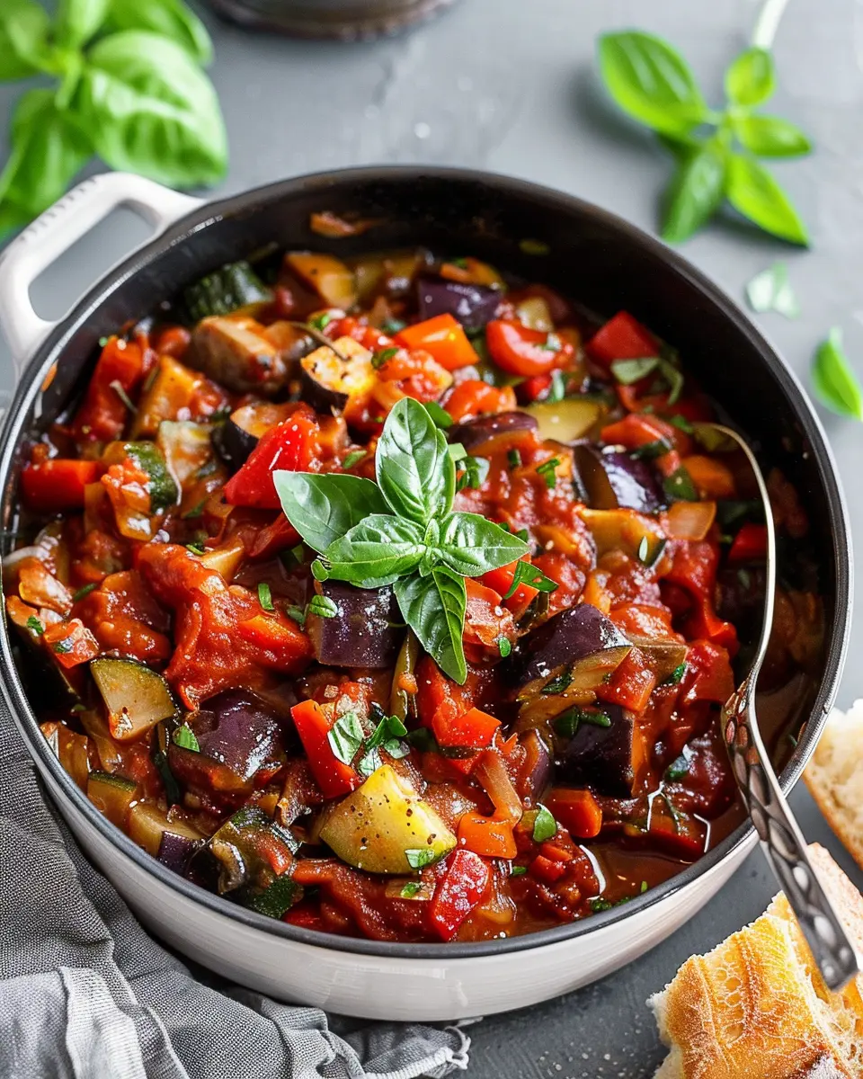 Slow Cooker Ratatouille: A Healthy &amp; Easy Veggie Delight