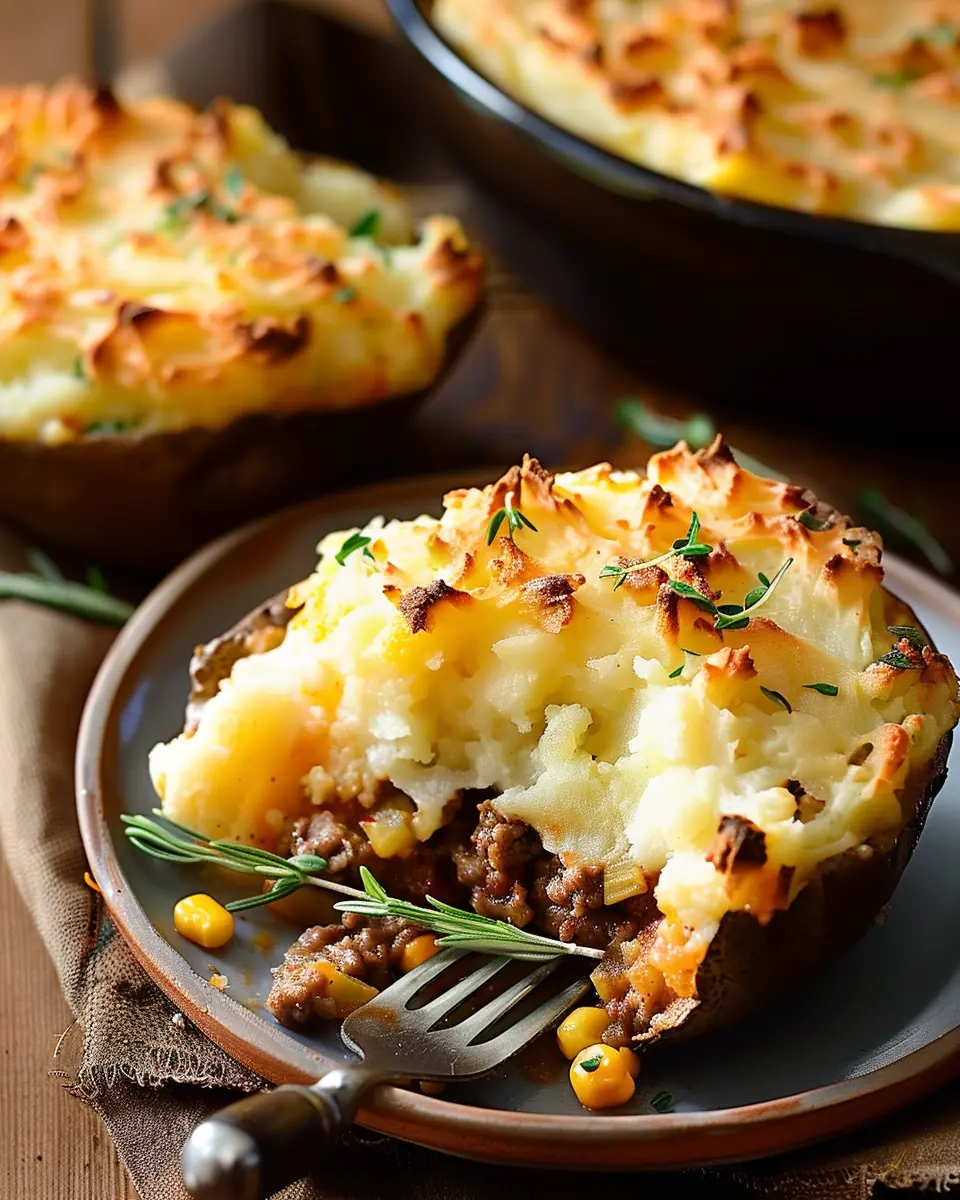 Shepherd’s Pie Baked Potato: A Cozy, Delicious Twist on Comfort Food